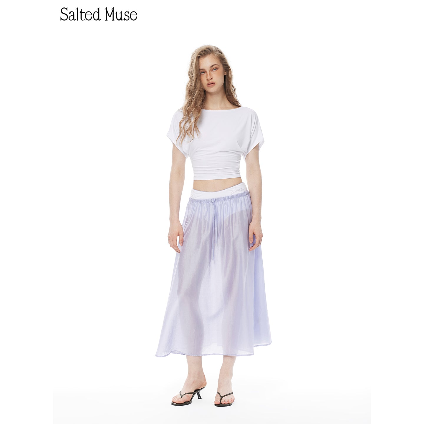 【SaltedMuse】French Lace shorts and umbrella skirt