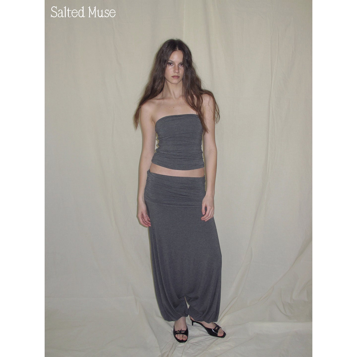 【SaltedMuse】Low-waisted crotch pants