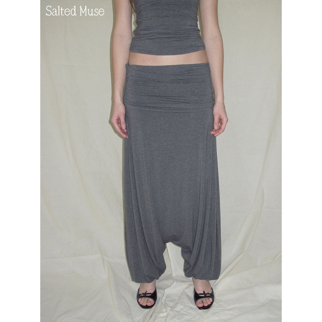 【SaltedMuse】Low-waisted crotch pants