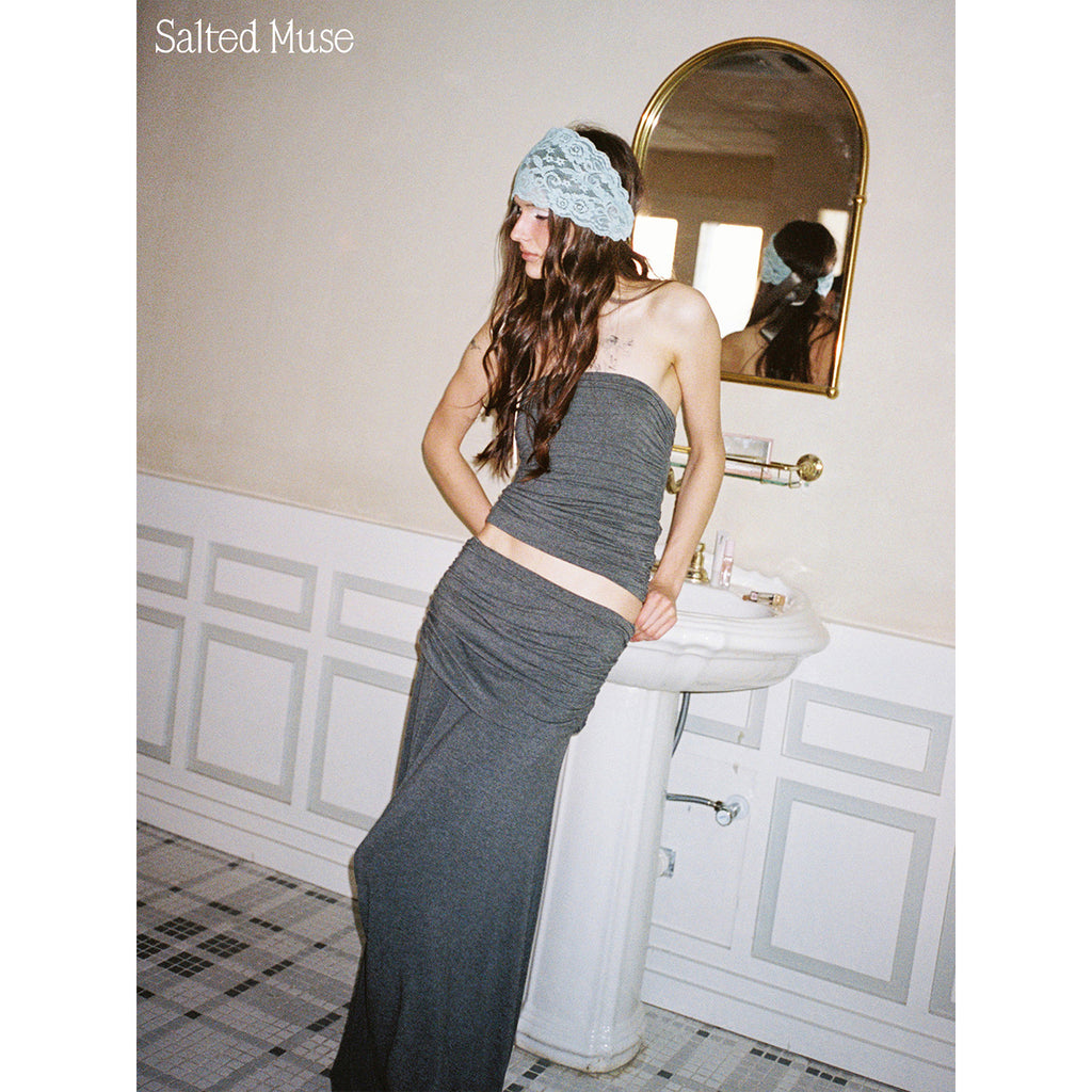 【SaltedMuse】Low-waisted crotch pants