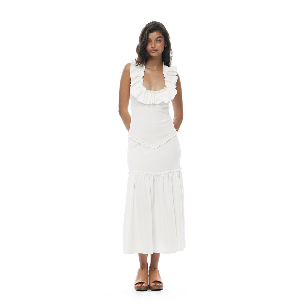 【SaltedMuse】French minimalist dress
