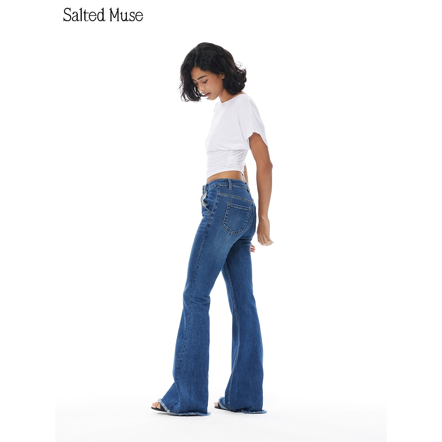 【SaltedMuse】French flared jeans