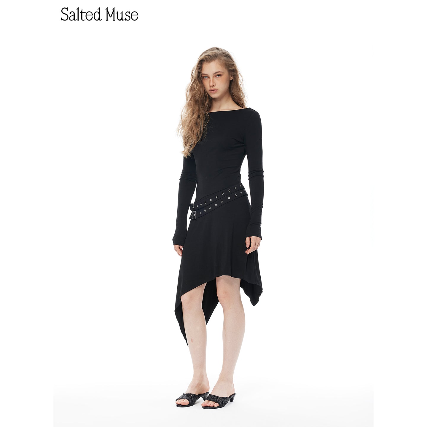 【SaltedMuse】French backless dress