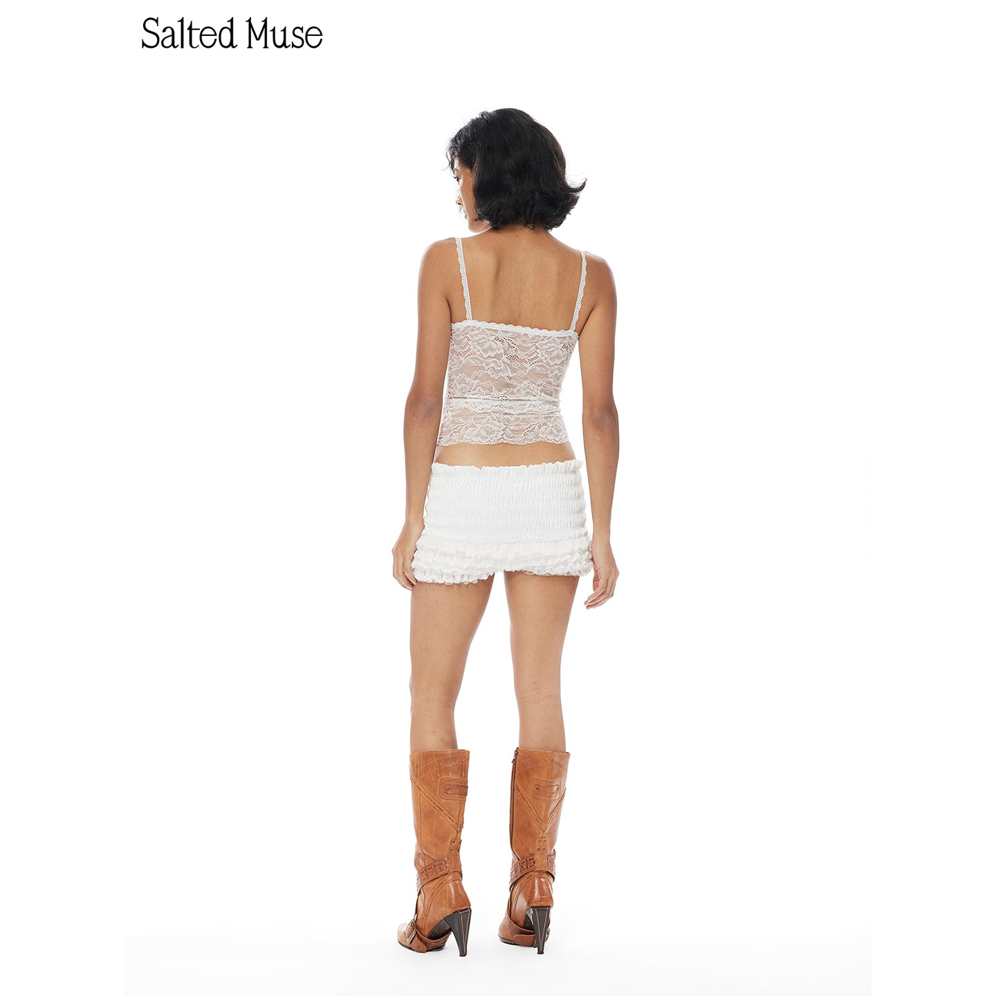【SaltedMuse】French cake dress pants