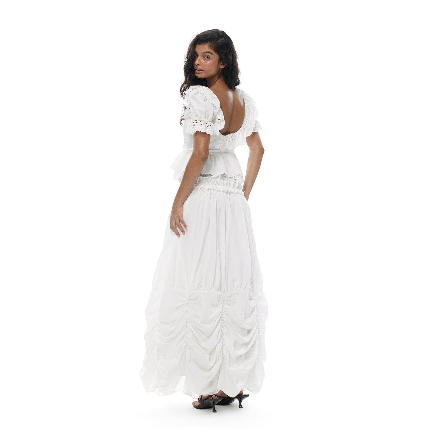 【SaltedMuse】French low waisted pants