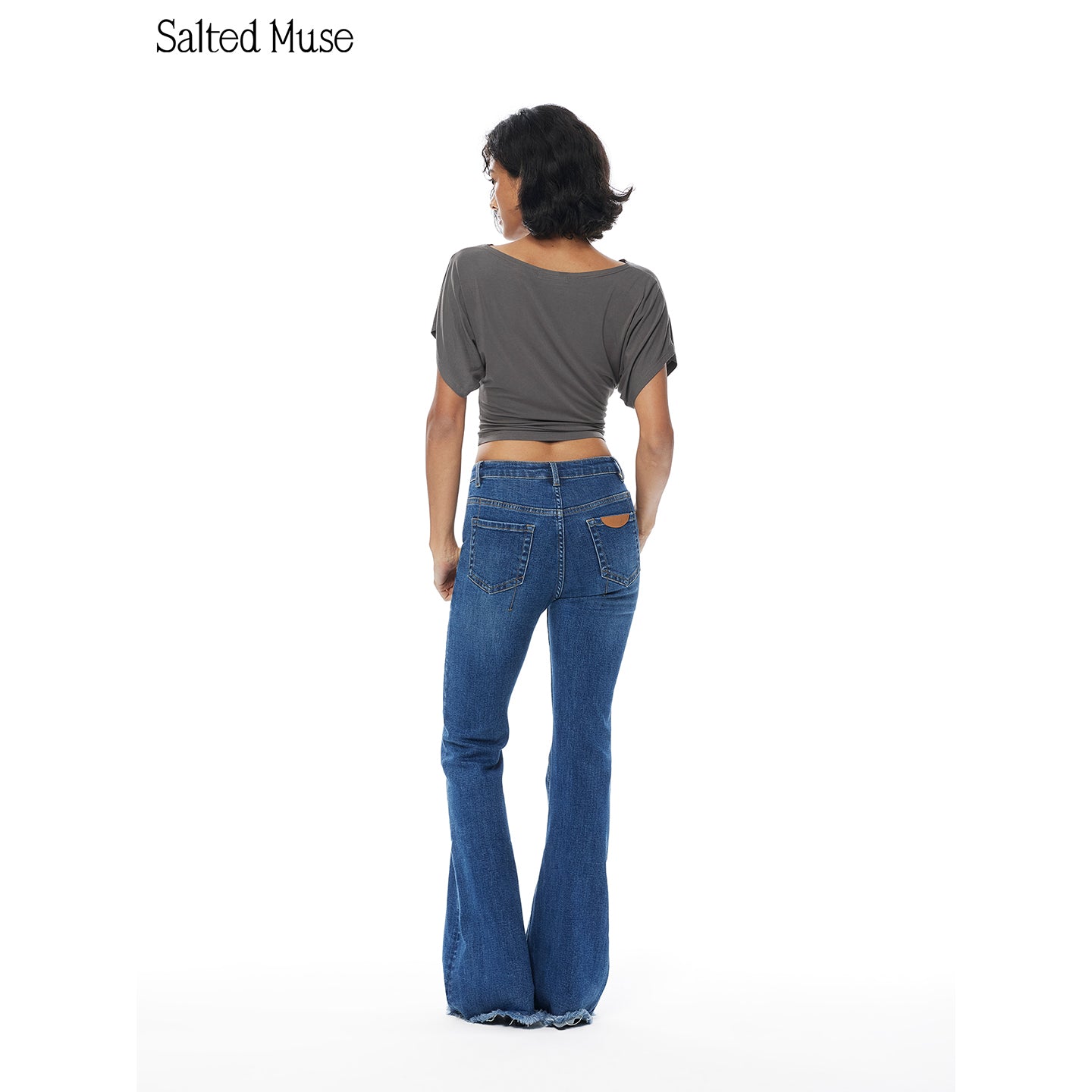 【SaltedMuse】French flared jeans