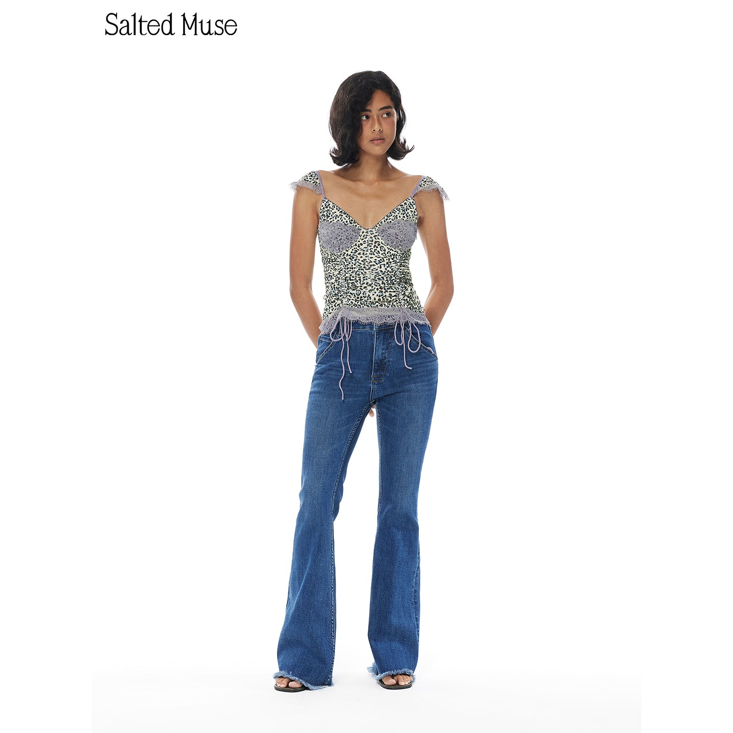 【SaltedMuse】French flared jeans