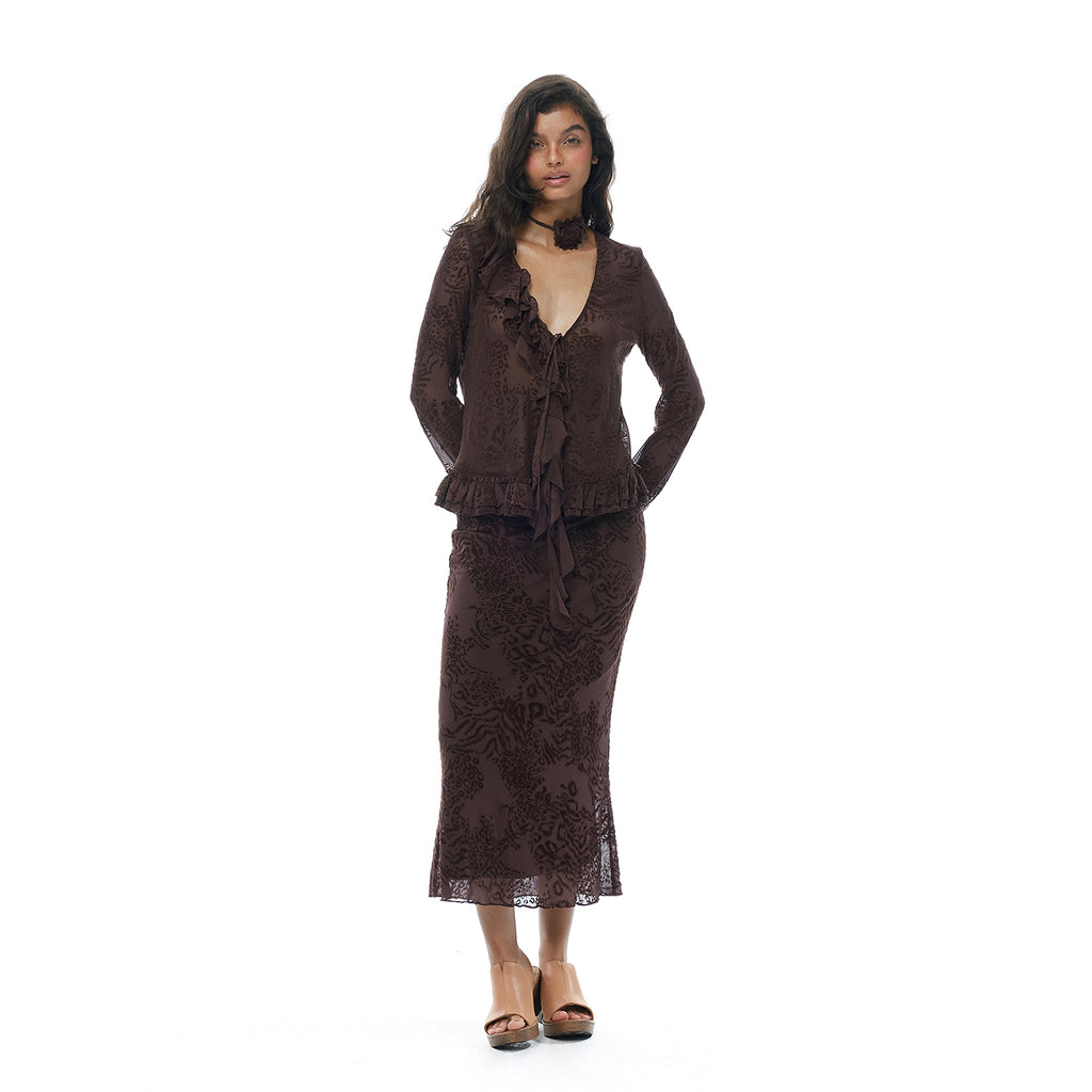 【SaltedMuse】French wave cardigan