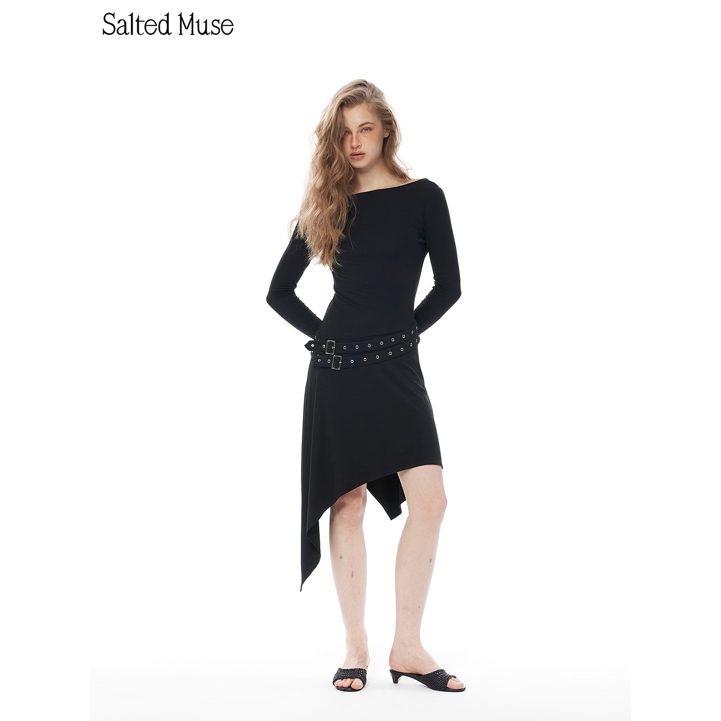 【SaltedMuse】French backless dress