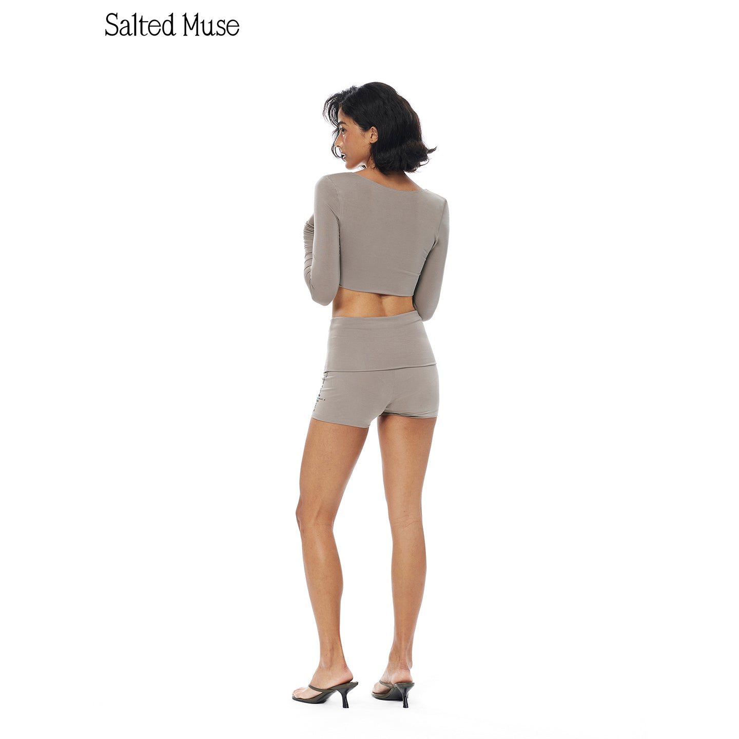 【SaltedMuse】French knitted top
