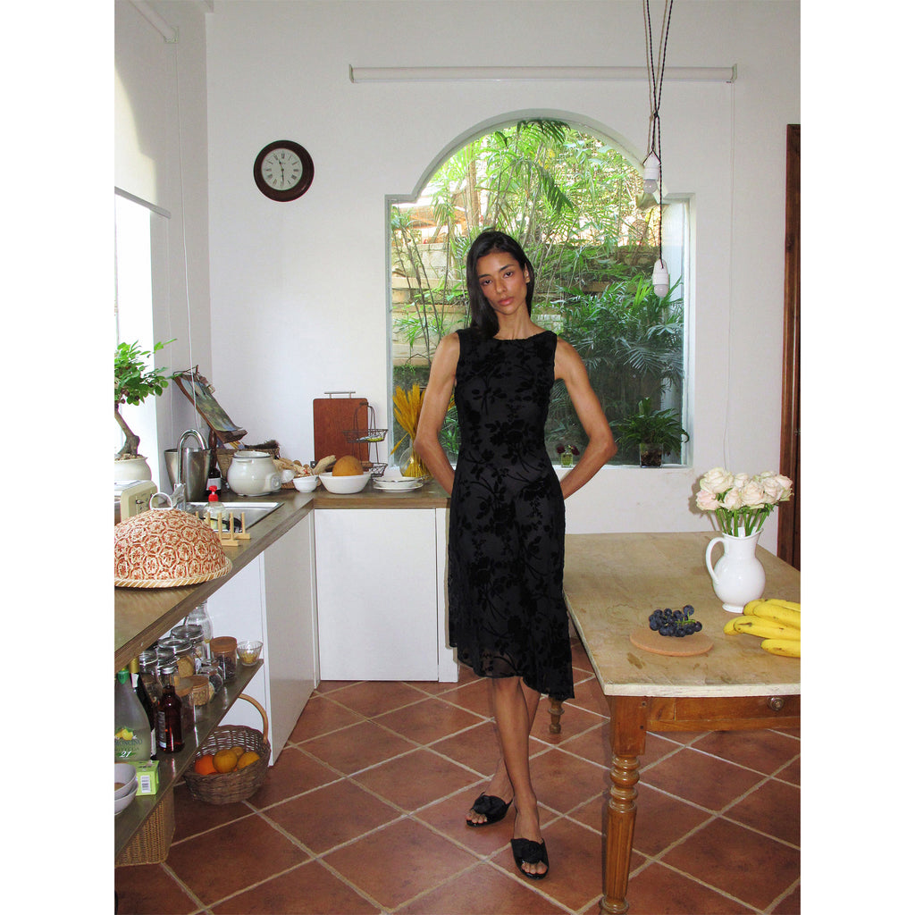 THE GENEVIEVE DRESS丨BLACK