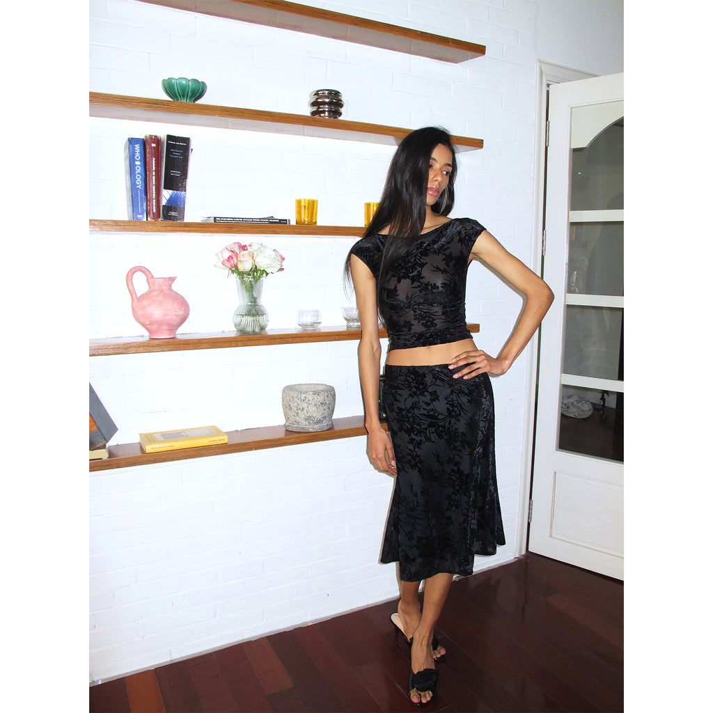THE SABINE SKIRT丨BLACK