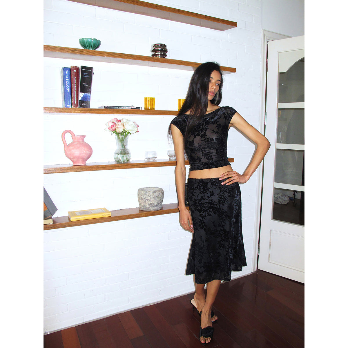 THE SABINE SKIRT丨BLACK