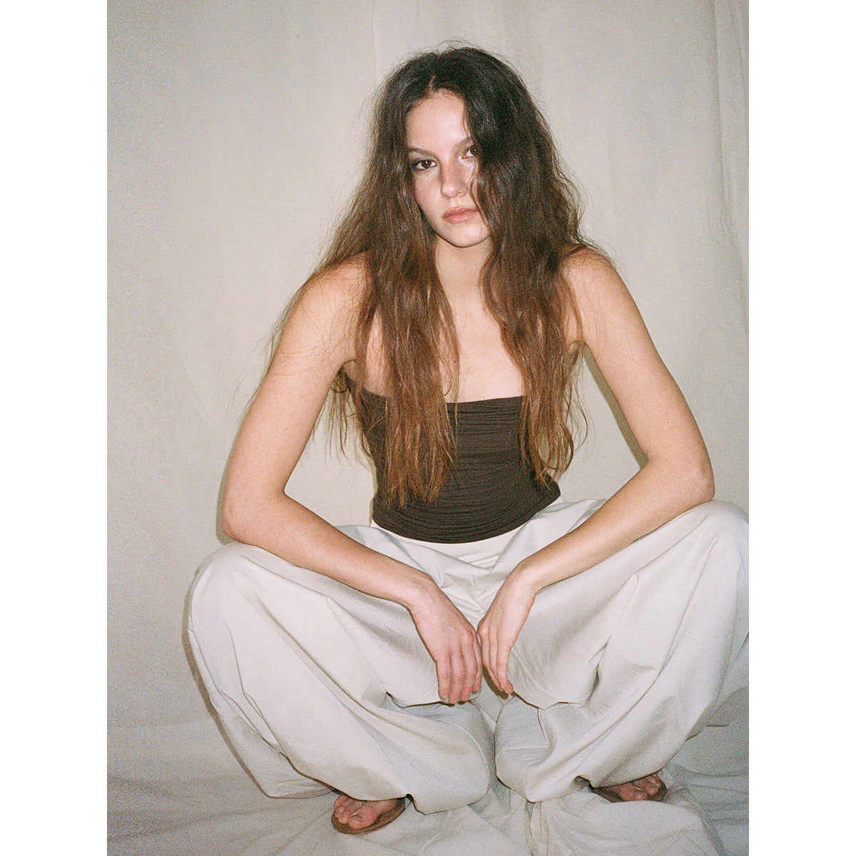 【SaltedMuse】Cotton-feeling lantern pants