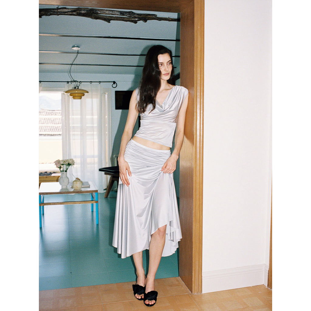 THE CELESTE SKIRT丨SILVER