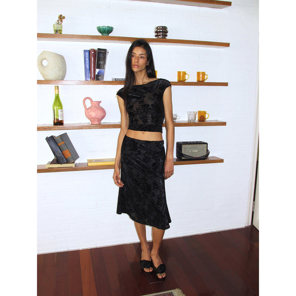 THE SABINE TOP丨BLACK