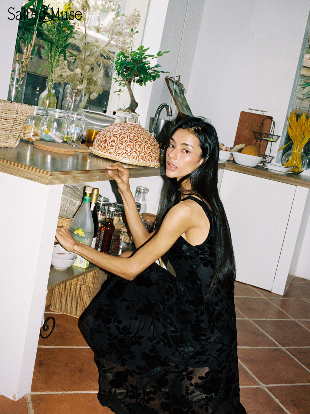 【SaltedMuse】Burnout Sleeveless Dress