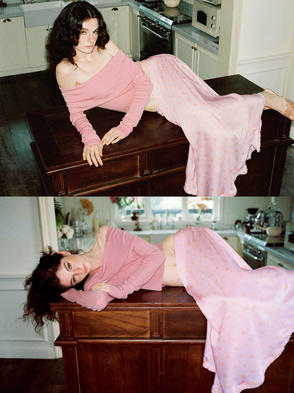 THE ROSALIE SKIRT丨 PINK