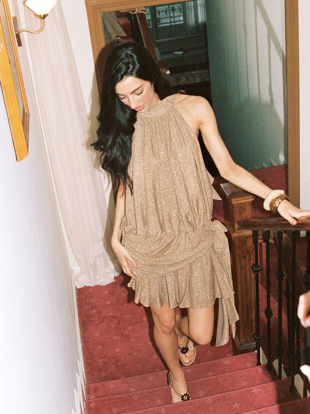 THE MIREILLE DRESS丨 KHAKI