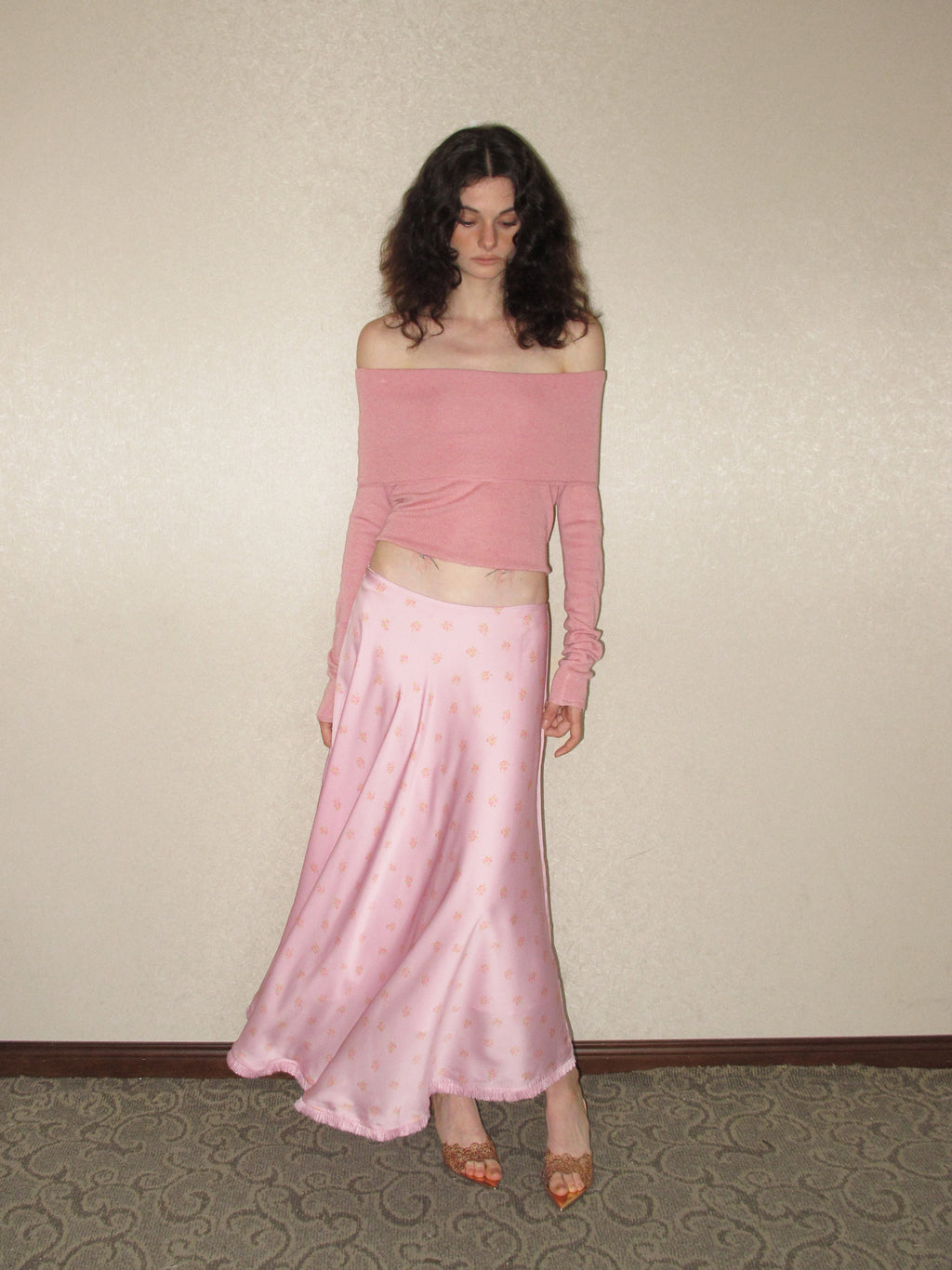THE ROSALIE SKIRT丨 PINK