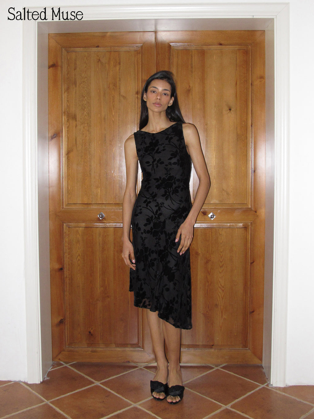 【SaltedMuse】Burnout Sleeveless Dress