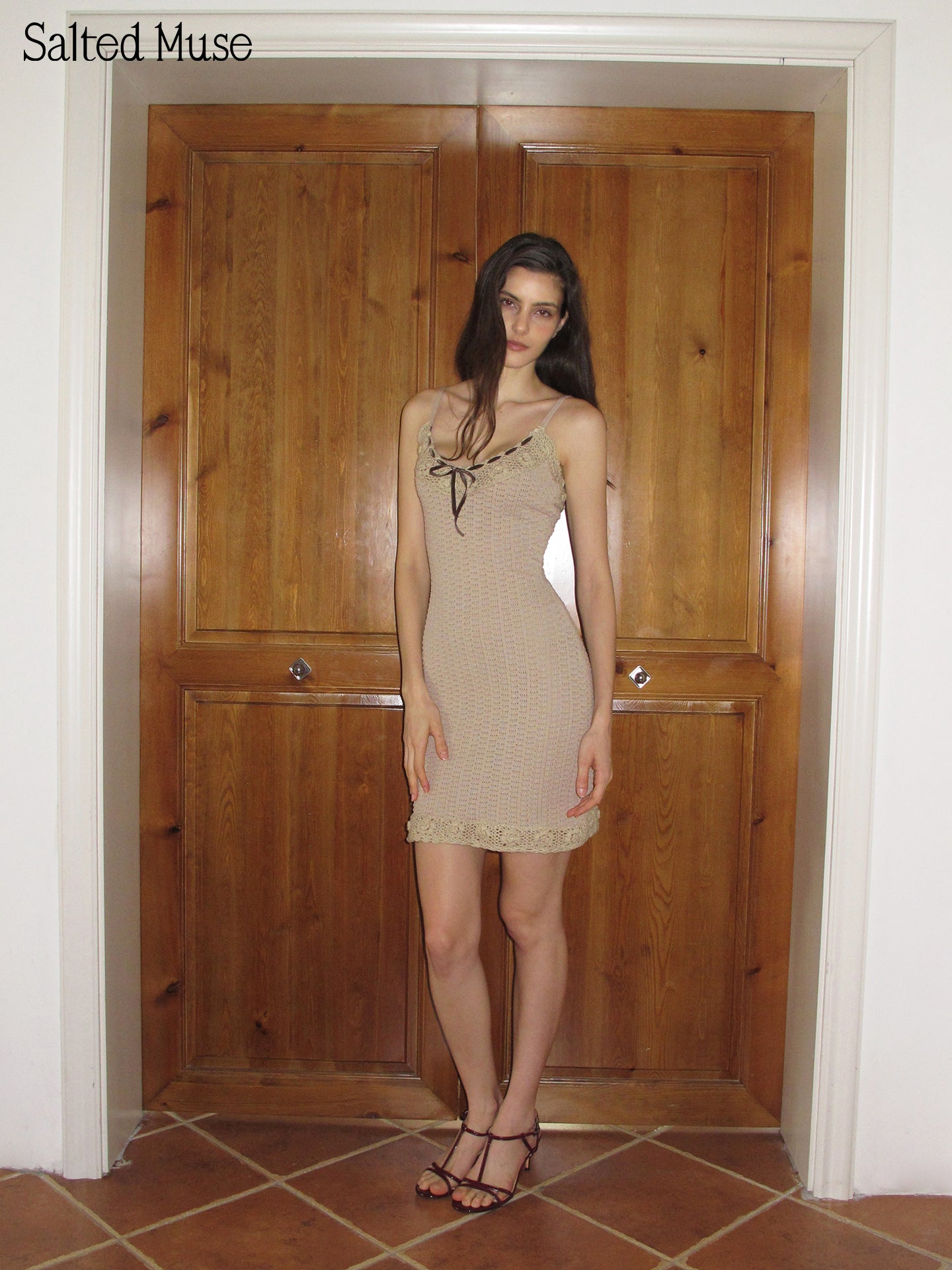 【SaltedMuse】Knitted Bodycon Dress
