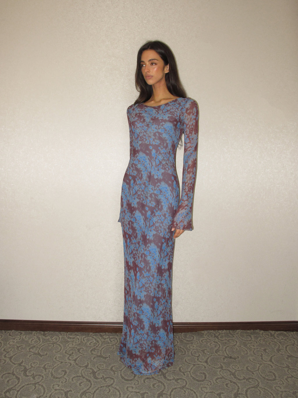 THE HELOISE  DRESS丨 BLUE