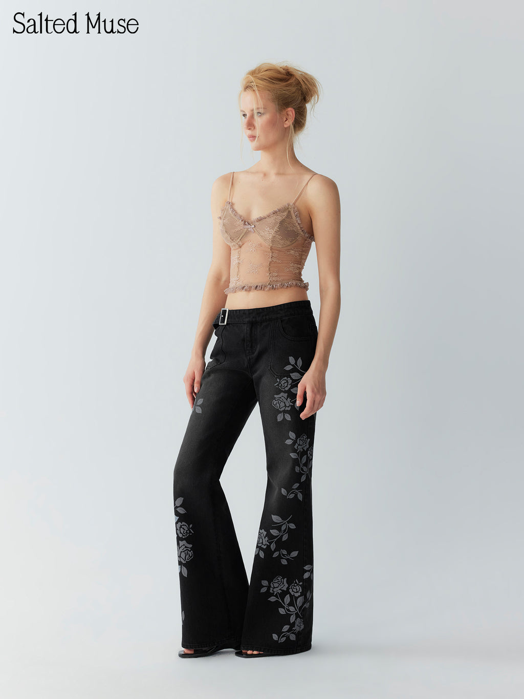 【SaltedMuse】Lace suspenders