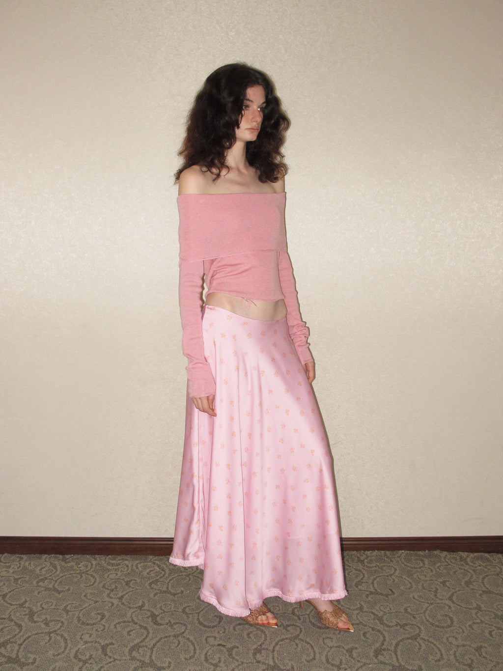 THE ROSALIE SKIRT丨 PINK