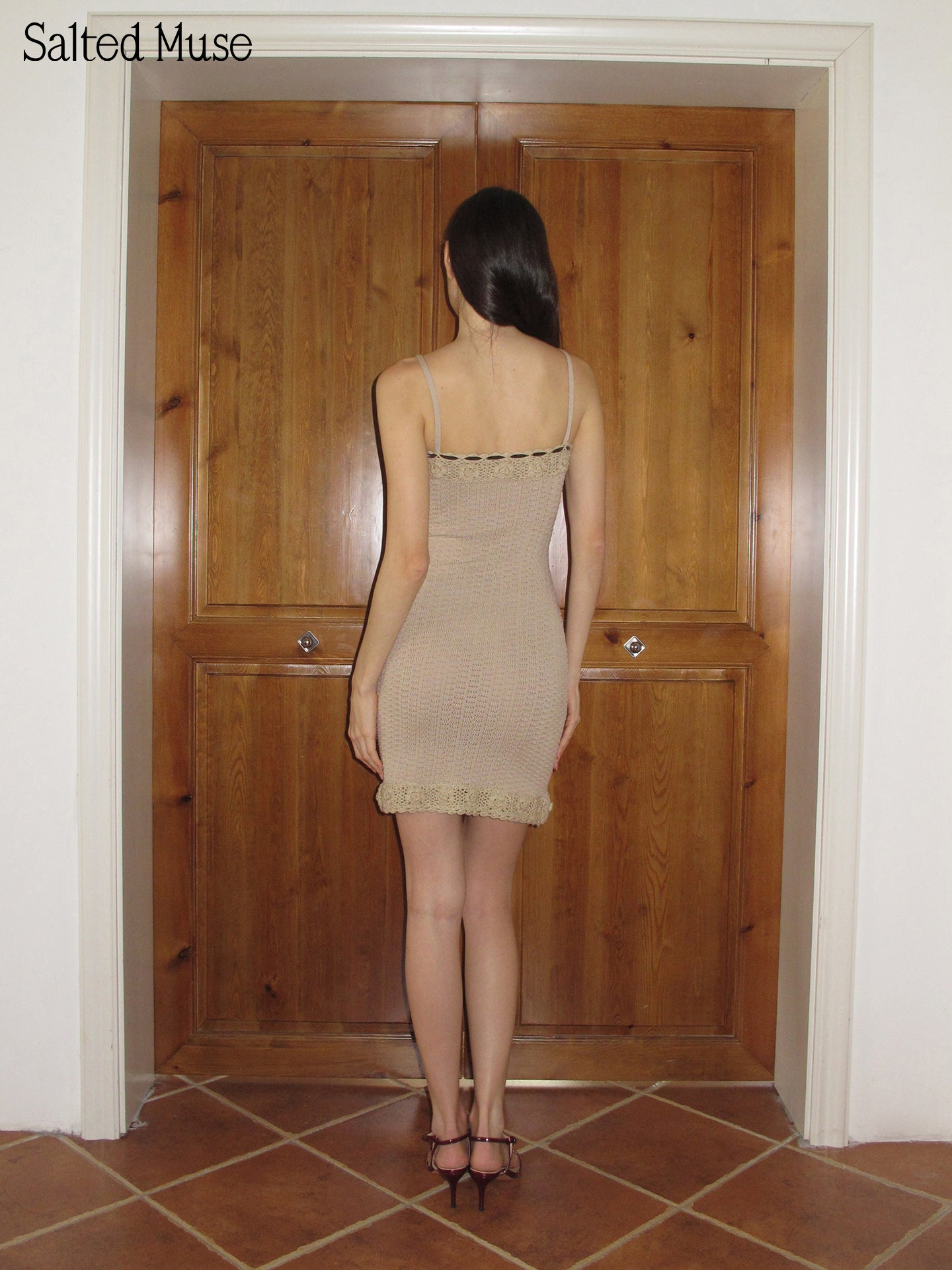 【SaltedMuse】Knitted Bodycon Dress