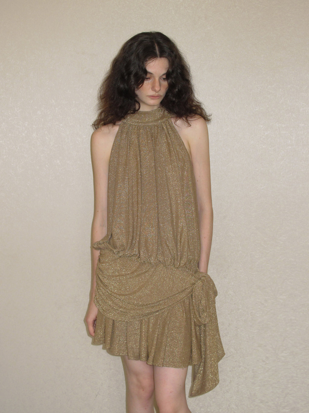THE MIREILLE DRESS丨 KHAKI