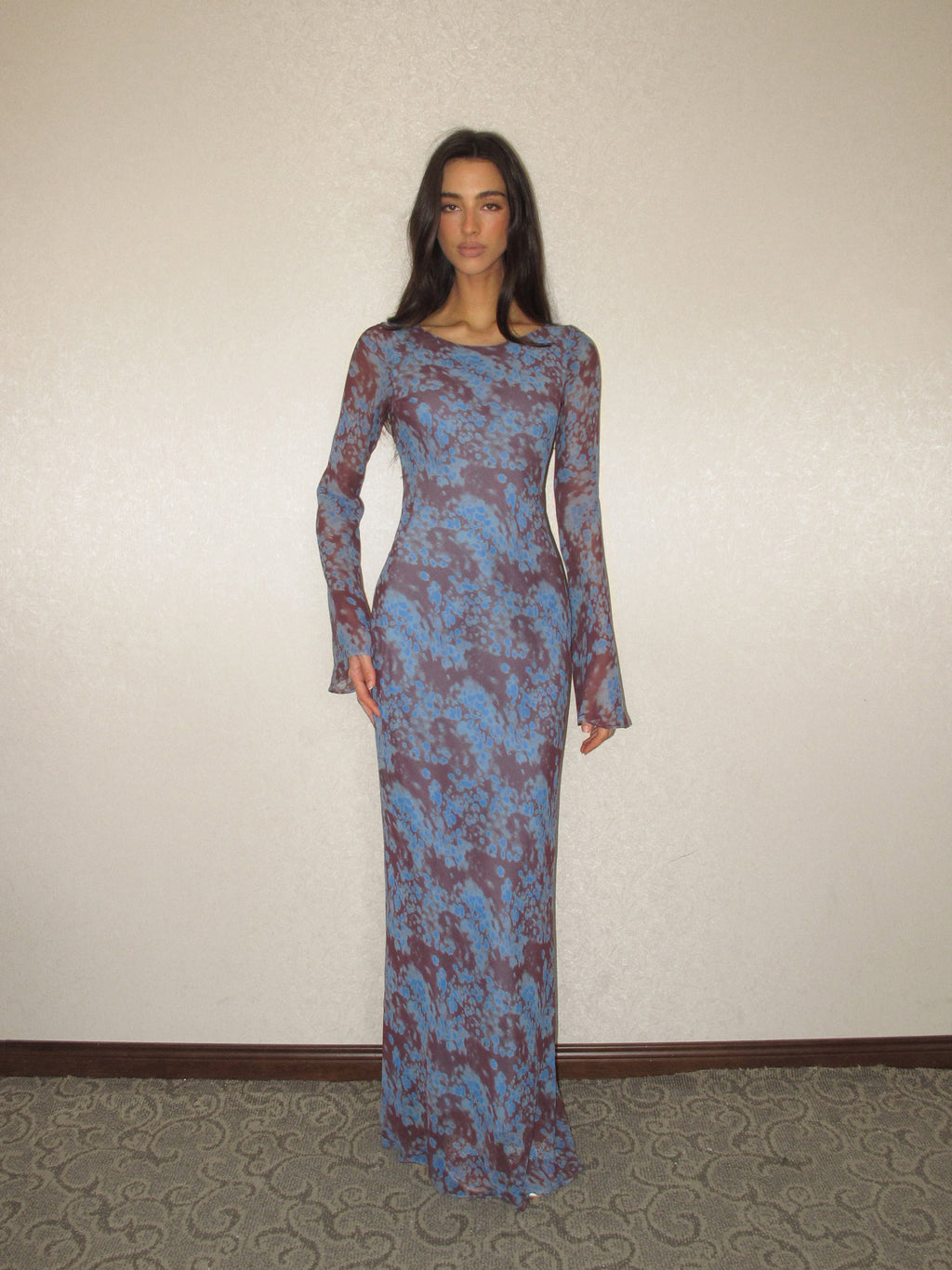 THE HELOISE  DRESS丨 BLUE
