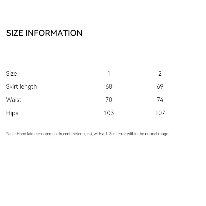 【SaltedMuse】Asymmetrical Midi Skirt